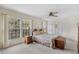 Bedroom boasts natural light, a ceiling fan and ample closet space at 308 76Th Ave. N # 5, Myrtle Beach, SC 29572