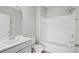 Clean bathroom with shower and tub combo at 340 Kiskadee Loop, Conway, SC 29526