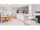 Kitchen featuring white cabinets, stainless steel appliances, and tile flooring at 396 Mckendree Ln., Myrtle Beach, SC 29579