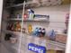 Spacious pantry with ample shelving for organized storage of food and household items at 401 Quinta St., Longs, SC 29568