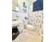 Bathroom with standard toilet, vanity, and shower/tub, meeting basic hygiene needs at 403 6Th Ave. S, Myrtle Beach, SC 29577