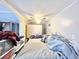 Standard bedroom with ceiling fan and essential furnishings, presenting a cozy atmosphere at 403 6Th Ave. S, Myrtle Beach, SC 29577