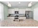 Bright kitchen with granite counters, stainless appliances, and a large island with a sink at 408 Carmello Circle, Conway, SC 29526