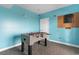 A game room provides entertainment and fun for residents and guests at 4103 N Ocean Blvd. # 707, North Myrtle Beach, SC 29582