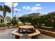 Outdoor picnic area for gathering and enjoying the outdoors at 4103 N Ocean Blvd. # 707, North Myrtle Beach, SC 29582