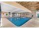 An indoor pool offers a place to relax in any weather conditions at 4103 N Ocean Blvd. # 707, North Myrtle Beach, SC 29582