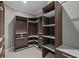 Spacious walk-in closet with custom shelving and ample storage space at 433 Saint Julian Ln., Myrtle Beach, SC 29579