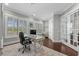 Inviting office with desk, decorative rug and natural light at 433 Saint Julian Ln., Myrtle Beach, SC 29579