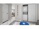 Hallway with a washer and dryer and decorative accents, seamlessly blending function with style at 4648 Lightkeepers Way # 39A, Little River, SC 29566