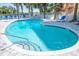 Inviting outdoor pool area with comfortable lounge chairs for relaxing by the water at 5511 Ocean Blvd. N # 805, Myrtle Beach, SC 29577