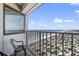 Enjoy a breathtaking view of the beach and ocean from the balcony of this condo at 5905 S Kings Highway # 1206-C, Myrtle Beach, SC 29575