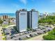 Holiday Towers boasts a stunning aerial view of the coastline from the building at 601 Mitchell Dr. # 207, Myrtle Beach, SC 29577
