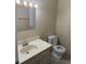 Bathroom featuring a vanity with a sink and a toilet with a raised seat at 615 Todd Blvd., Conway, SC 29526