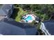 Aerial view of a community featuring a pool area at 698 Riverwalk Dr. # 304, Myrtle Beach, SC 29579