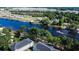 Aerial view of waterway homes and neighborhood at 698 Riverwalk Dr. # 304, Myrtle Beach, SC 29579
