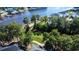 Aerial view of the golf course and surrounding waterway at 698 Riverwalk Dr. # 304, Myrtle Beach, SC 29579