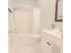 Bright bathroom featuring a shower-tub combo and a white vanity at 698 Riverwalk Dr. # 304, Myrtle Beach, SC 29579