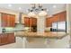 Kitchen featuring granite countertops, stainless steel appliances, and custom wood cabinets at 7545 Ventura Ct., Myrtle Beach, SC 29572