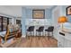 Bright kitchenette with bar seating, perfect for casual dining and entertaining at 9661 Shore Dr. # B7-29, Myrtle Beach, SC 29572