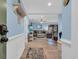 Living room with coastal decor, comfortable seating, and access to outdoor balcony at 9661 Shore Dr. # B7-29, Myrtle Beach, SC 29572