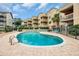 A large pool surrounded by comfortable lounge chairs and a beautiful sun deck at 9661 Shore Dr. # B7-29, Myrtle Beach, SC 29572