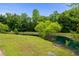 Picturesque pond surrounded by lush greenery, ideal for relaxation and enjoying nature at 971A Mcnabb Rd., Loris, SC 29569