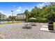 Outdoor picnic area includes tables, umbrellas, grills and is located near the tennis courts at 9776 Leyland Dr. # 2, Myrtle Beach, SC 29572