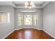 Elegant dining room featuring a bay window and chandelier lighting at 110 Ashworth Dr., Little River, SC 29566