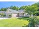 Attractive single-story home with a well-maintained lawn and beautiful landscaping at 110 Ashworth Dr., Little River, SC 29566