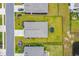 Aerial view showcasing the home, its landscaping, and neighborhood at 115 Spring Wheat Way, Conway, SC 29527