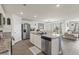 Bright kitchen with a granite countertops and stainless steel appliances at 115 Spring Wheat Way, Conway, SC 29527