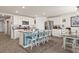 Spacious kitchen with a large island and modern appliances at 115 Spring Wheat Way, Conway, SC 29527