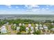 Aerial view of a waterfront neighborhood, featuring the ocean in the distance at 17 Trigger Fish Ln., Murrells Inlet, SC 29576