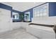 Spacious bathroom featuring double sinks, large tub and sleek, modern finishes at 17 Trigger Fish Ln., Murrells Inlet, SC 29576