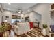Bright living area featuring stylish furniture, hardwood floors, and natural light from a window at 1737 24Th Ave. N, North Myrtle Beach, SC 29582