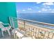 Relax on the balcony with coastal breezes and stunning views of the ocean and beach at 2301 S Ocean Blvd. # 1405, North Myrtle Beach, SC 29582