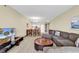 Inviting living room with a dining area, perfect for entertaining and relaxation at 2301 S Ocean Blvd. # 1405, North Myrtle Beach, SC 29582