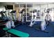 Fully equipped gym with treadmills, ellipticals, and stationary bikes at 2301 S Ocean Blvd. # 702, North Myrtle Beach, SC 29582