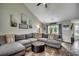 Spacious living room with comfortable seating, stylish decor, and wood-look flooring at 2461 Summerhaven Loop, Conway, SC 29527