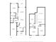 Detailed floor plan showcasing the layout of each level of the home at 265 Connemara Dr. # D, Myrtle Beach, SC 29579