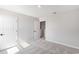 Bedroom with neutral walls, carpet and two closets, one with an open door at 2989 Skylar Dr., Myrtle Beach, SC 29577
