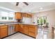 Modern kitchen featuring granite countertops, stainless appliances and bright breakfast nook at 302 Sunnehanna Dr., Myrtle Beach, SC 29588