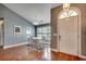 Dining room with natural light, hardwood floors, and views of the entryway at 303 Ayrie Ct., Conway, SC 29527