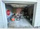 An interior view of the garage, revealing its potential for storage or workshop, well-lit, and well organized at 3048 Dewberry Dr., Conway, SC 29527