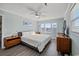 Cozy bedroom with plenty of natural light, hardwood floors and modern furniture at 312 35Th Ave. N, North Myrtle Beach, SC 29582