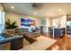 Inviting living room with ample seating and an open layout at 318 Castle Dr. # 1443, Myrtle Beach, SC 29579