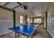 Spacious garage with a ping pong table and recreation space at 321 53Rd Ave. N, North Myrtle Beach, SC 29582