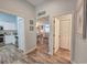 Inviting hallway showcases entrances to the kitchen, living spaces, and storage at 323 Wendover Ct. # 10-A, Myrtle Beach, SC 29572