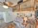Inviting living room with coastal decor, comfortable seating, open floor plan, and stylish furnishings at 323 Wendover Ct. # 10-A, Myrtle Beach, SC 29572