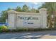 Community entrance sign for Prince Creek in Myrtle Beach at 341 Bahama Dr., Murrells Inlet, SC 29576